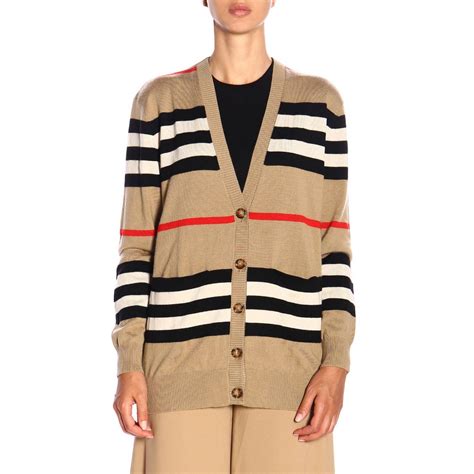 faux burberry cardigan